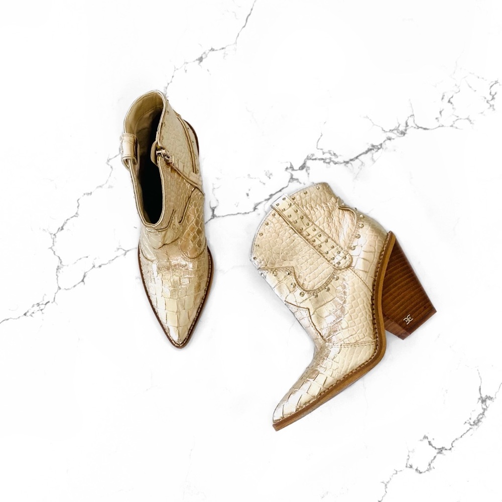 Sam Edelman Iris 2 Stud Western Boots